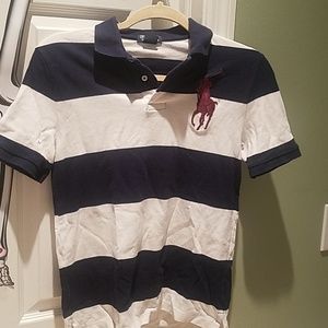 Boys Polo short sleeve shirt size L